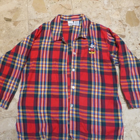 disney flannel shirt